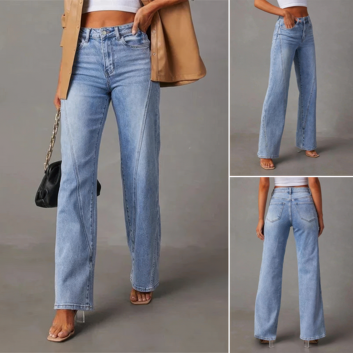 Sienna™ | Wide Jeans with High Waist