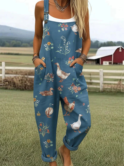 Bente™ | Artistic Overall Jumpsuit