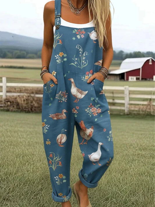 Bente™ | Artistic Overall Jumpsuit