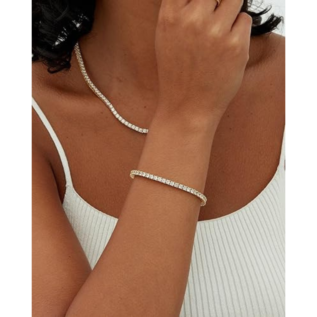 Valeria – Tennis Bracelet with Moissanite