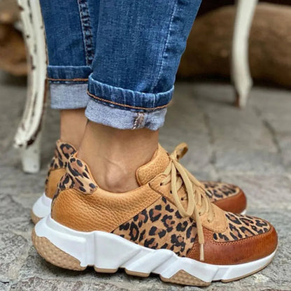 Amber™ | Stylish & Comfortable Leopard Sneakers