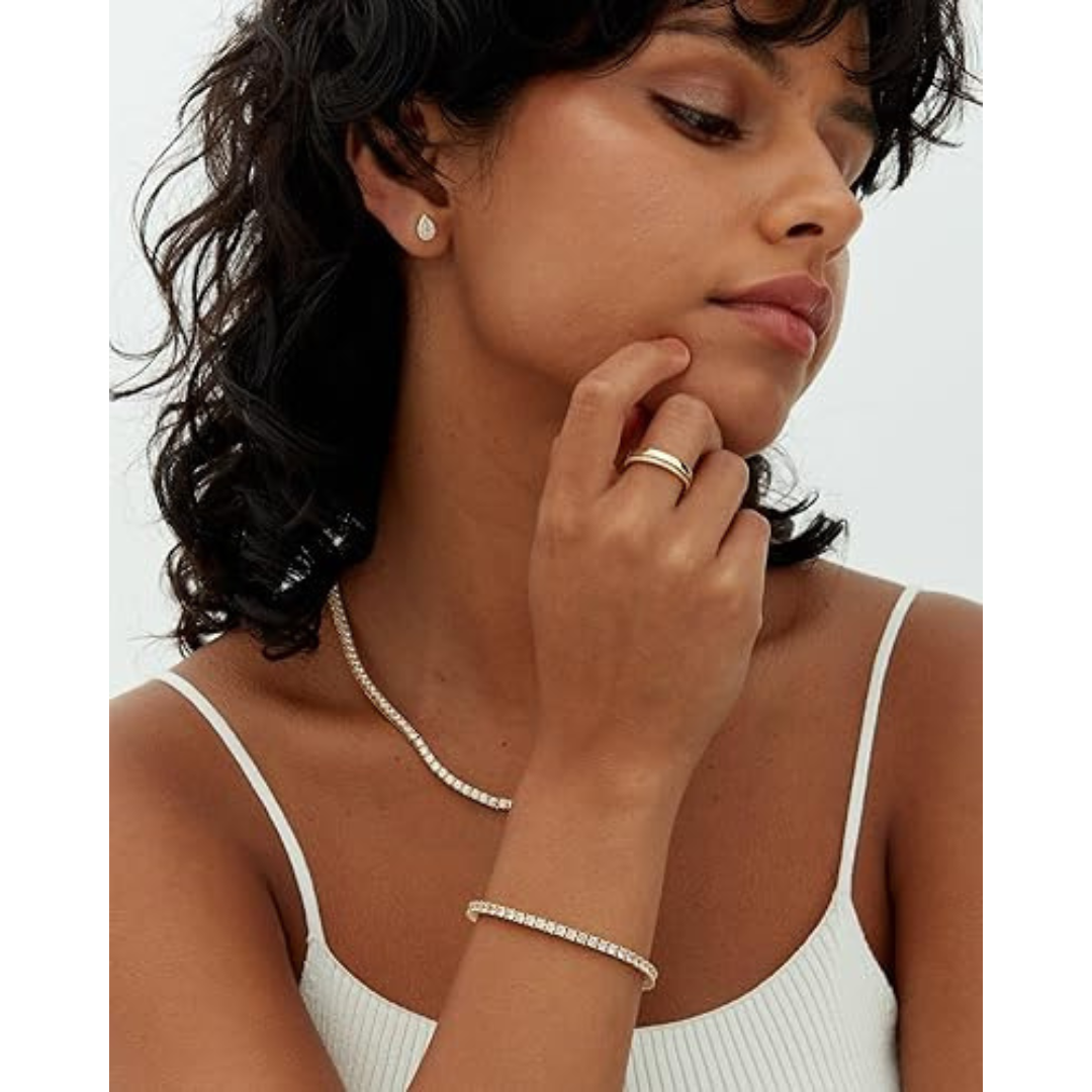 Valeria – Tennis Bracelet with Moissanite