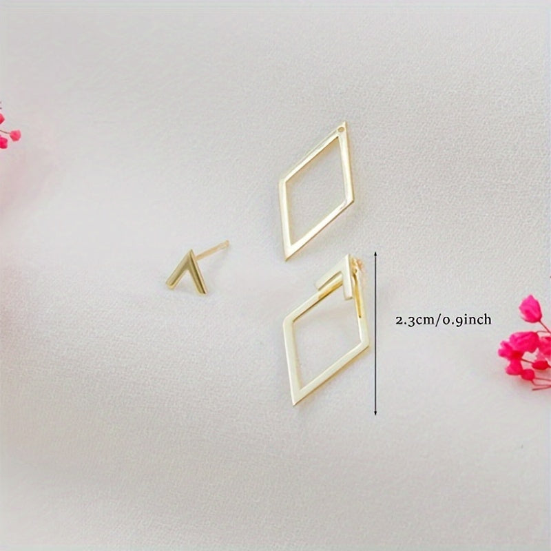 Timeless V-shaped earrings