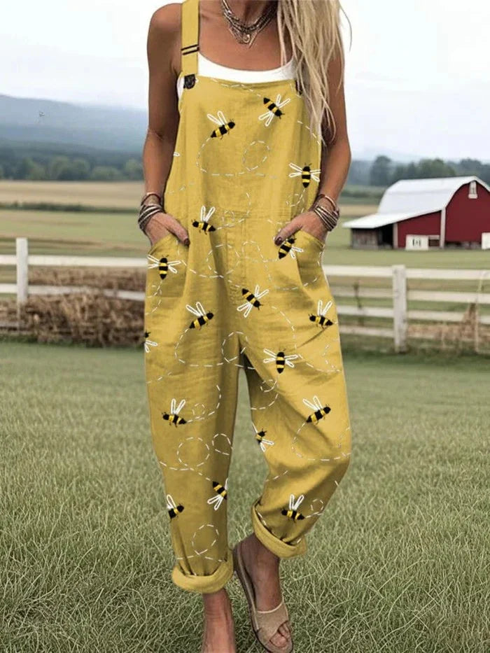 Bente™ | Artistic Overall Jumpsuit