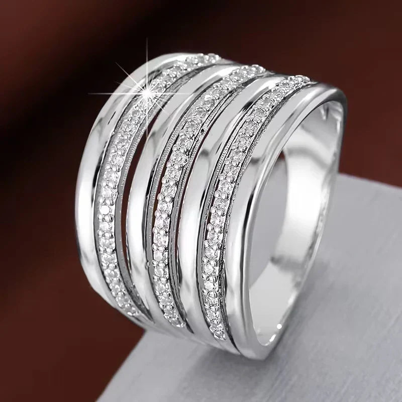 One – Minimalist Multi-layer Women's Ring