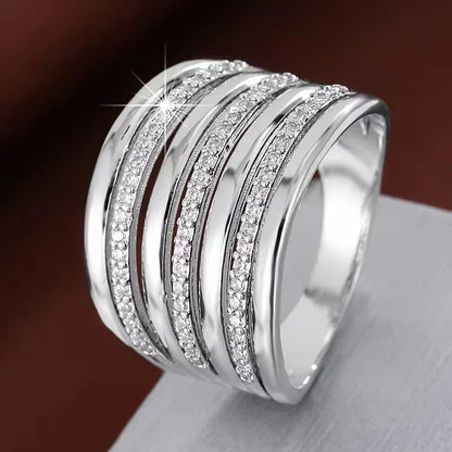 One – Minimalist Multi-layer Women's Ring