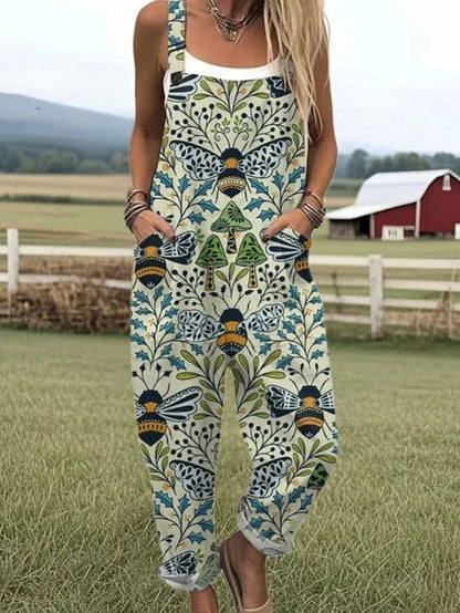 Bente™ | Artistic Overall Jumpsuit