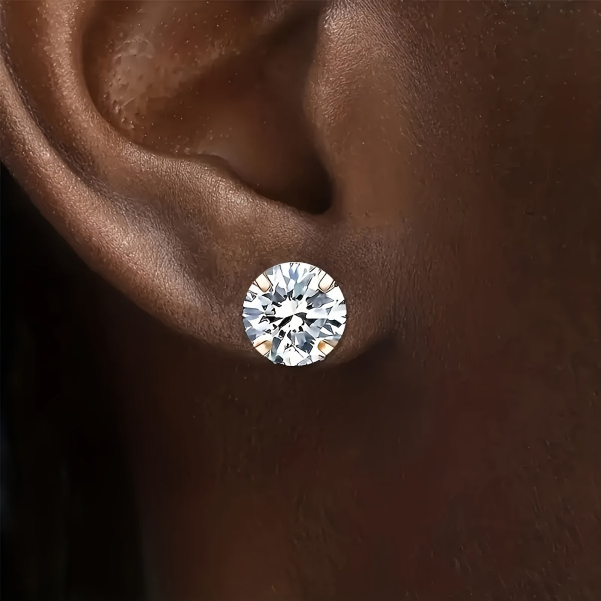 Set of 3 pairs of elegant earrings