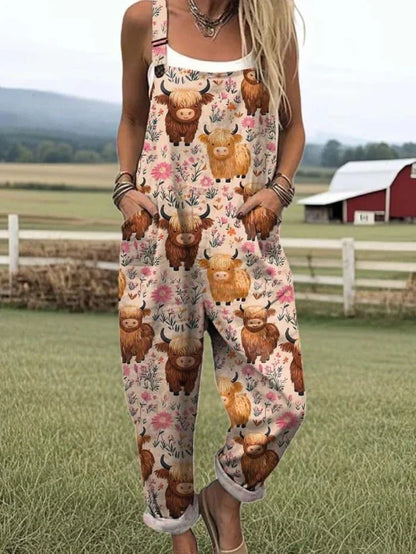 Bente™ | Artistic Overall Jumpsuit