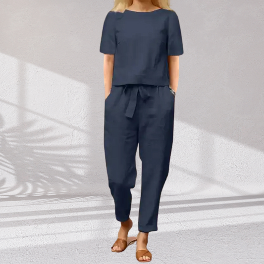 Vanessa™ | Elegant 2-Piece Women's Summer Set