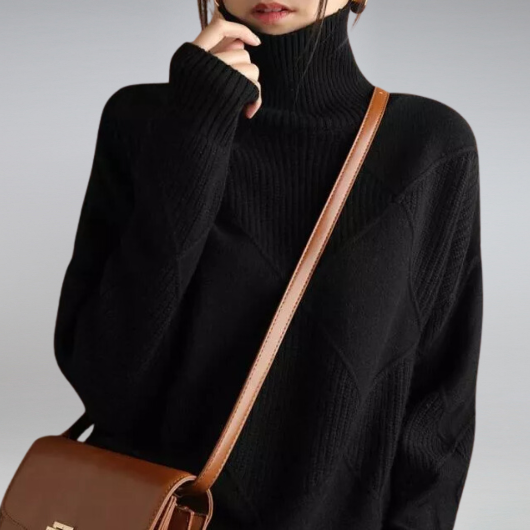Mila™ | Luxe Soft-Knit Turtleneck