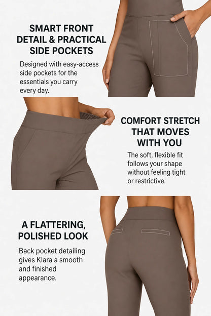 Klara Pull-On Stretch Pants – All-Day Comfort (Buy 1, Get 1 Free)