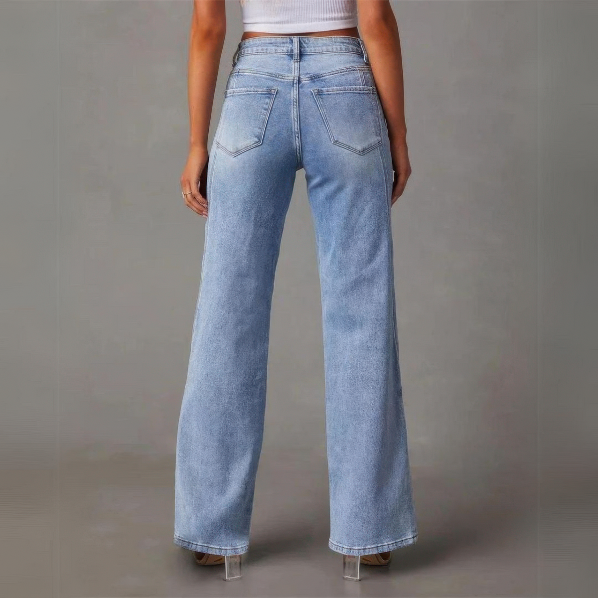 Sienna™ | Wide Jeans with High Waist