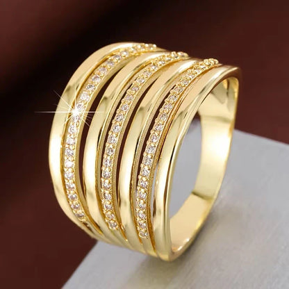 One – Minimalist Multi-layer Women's Ring