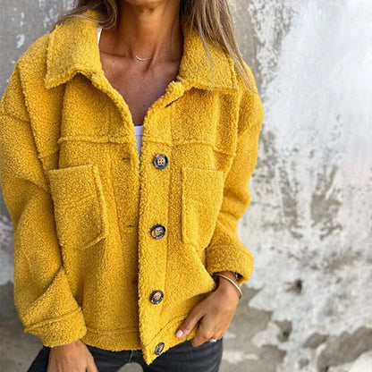 Zoë™ | Elegant Jacket with Lapels – Warm & Stylish