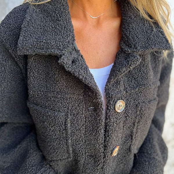 Zoë™ | Elegant Jacket with Lapels – Warm & Stylish