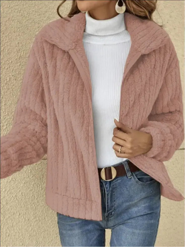 ZARA | CHIC & WARM FLEECE JACKET
